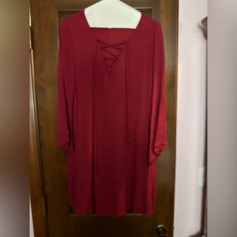 Red dress
